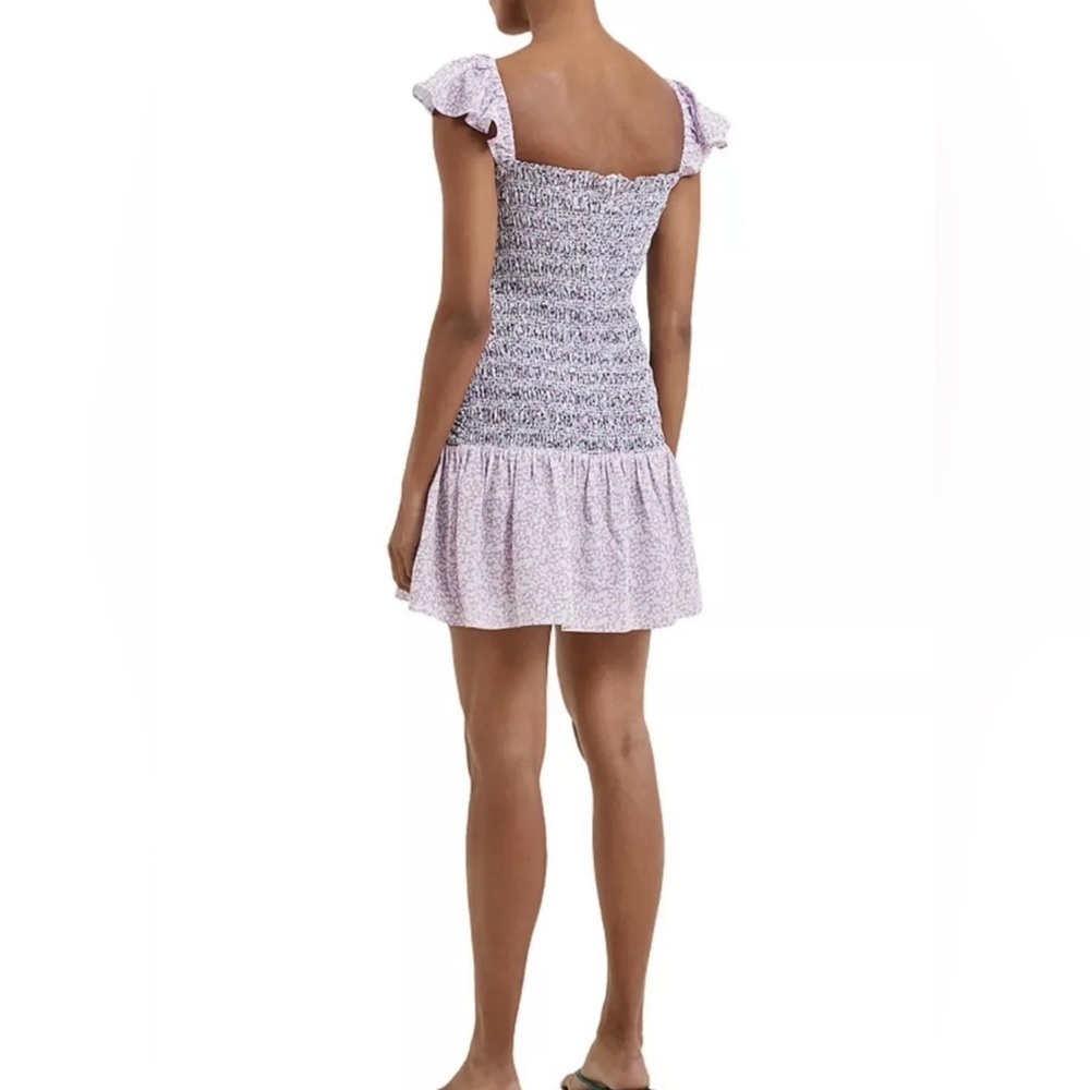 French Connection Enora Ruched Dress Size 0 - Picture 2 of 4